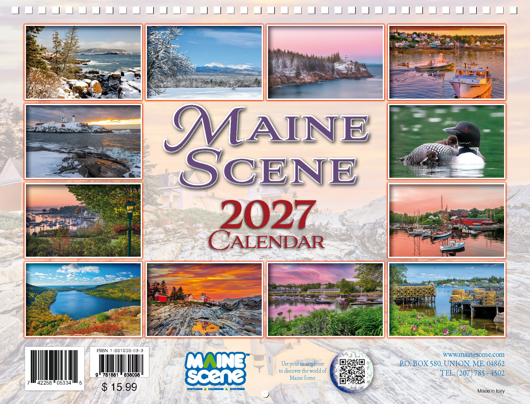 Maine Scene Calendar 2027 - Image 2