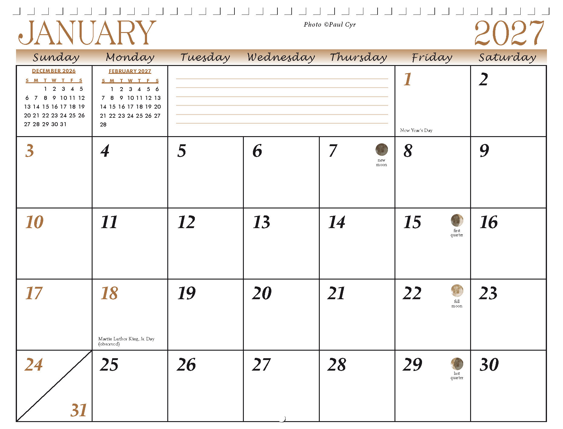 Moose Calendar 2027 - Image 2