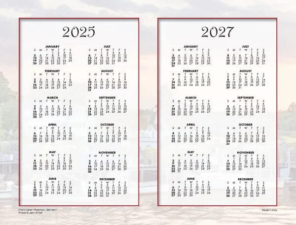 New England Calendar - Image 2