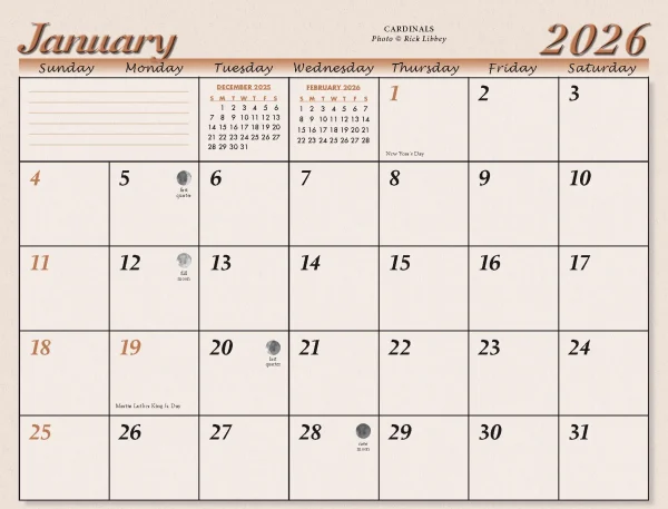 Wildlife and Wilderness Calendar - Image 5